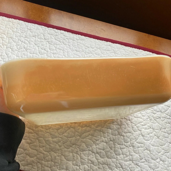 Anchor Hocking Ovenware Square Baking Dish 8"x 8" x 2.25" Peach Baking Pan - Picture 7 of 7